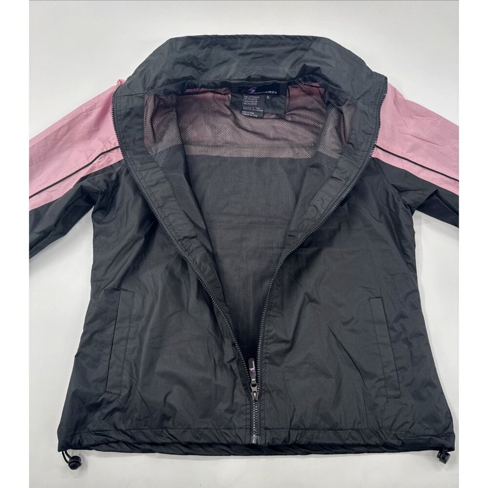 Audubon Zoo New Orleans Windbreaker Jacket Womens XL Mesh Lined Embroidered Zip - Picture 11 of 11